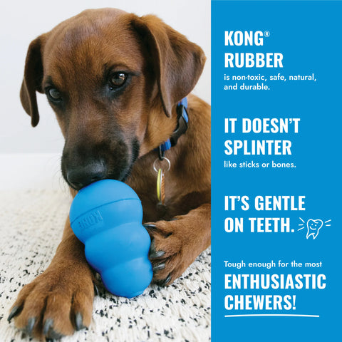 KONG Puppy Tires Blue