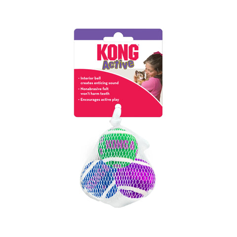 Cat Active Tennis Balls w/Bells