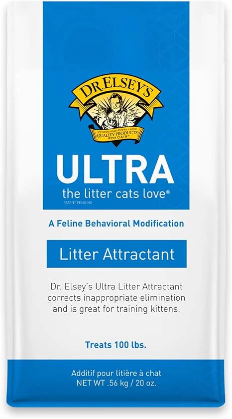 Dr. Elsey's Litter Box Attractant - Ultra Litter Attractant - 20 oz Pouch - Feline Behavior Modification & Training Tool