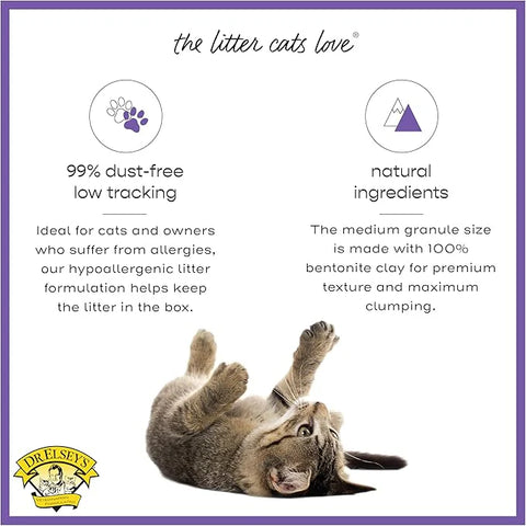 Dr. Elsey's® Clean Tracks Clumping Clay Cat Litter 40 lb. Bag
